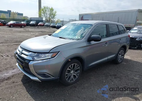 2018 Mitsubishi Outlander Es z USA, uszkodzony, nr VIN JA4AZ3A37JJ002127